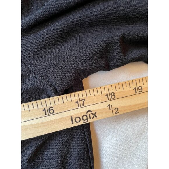 Eileen Fisher Petite Light weight PS Black Zip-Up Jacket Academia - Picture 4 of 7